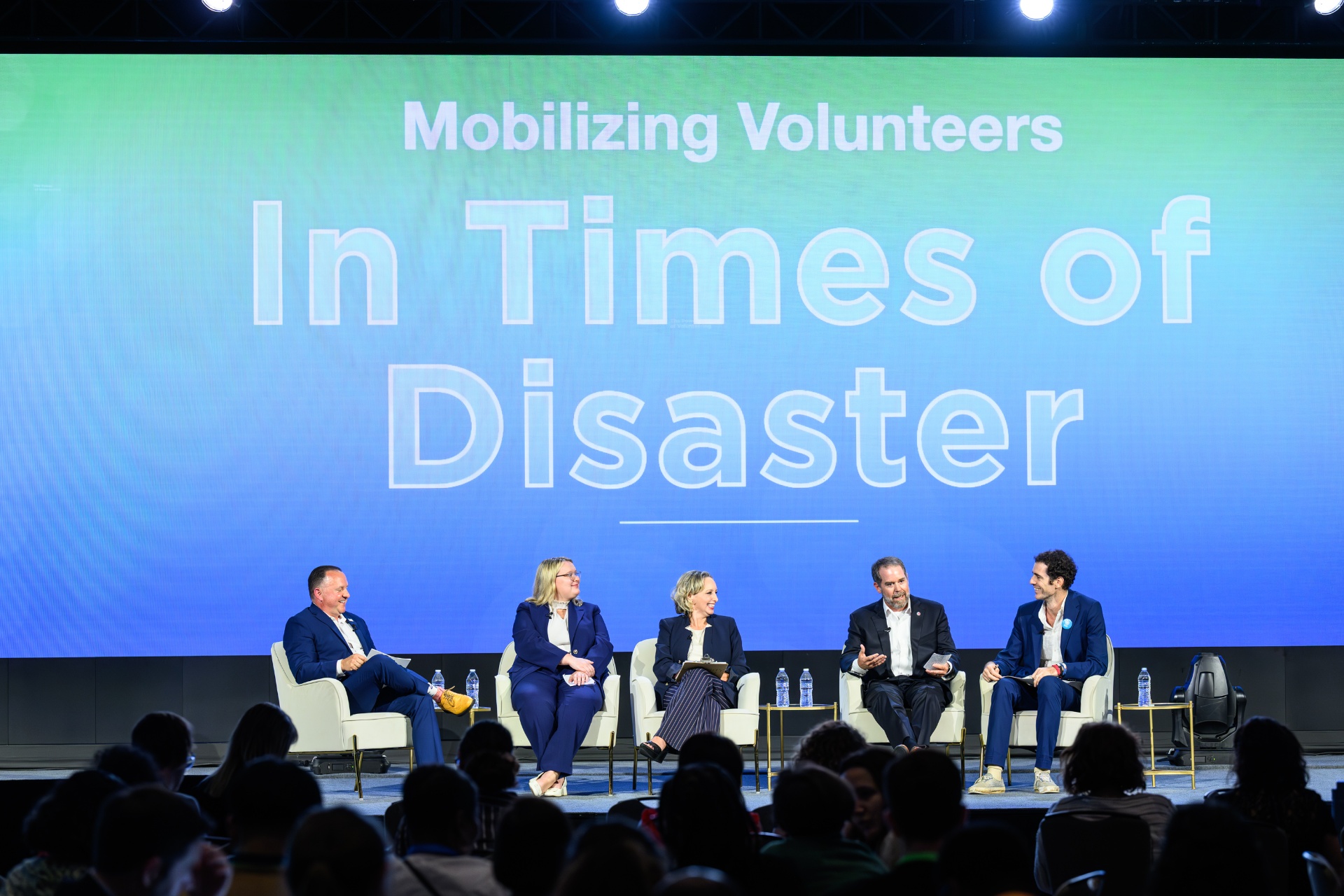 Daniel no painel In Times of Disaster na Points of Light Conference